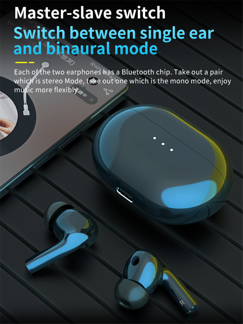 F-XY-50 Type-C Smart Touch Control Anc-Active Noise Cancelling Headphones வயர்லெஸ் இயர்பட்ஸ் ஸ்டீரியோ சவுண்ட் (5)
