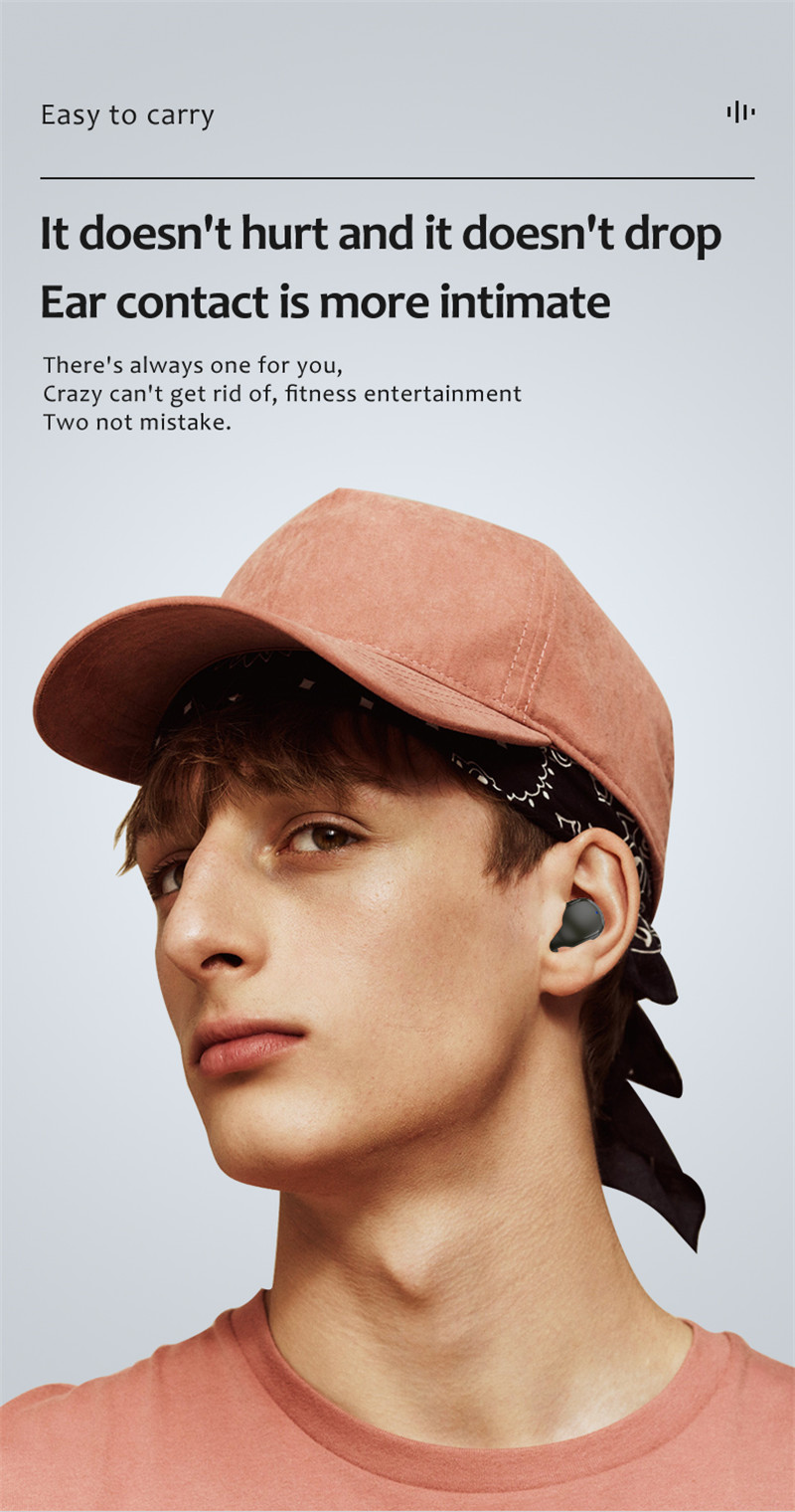 F-XY-60 Type-C Smart Touch Control Anc-Active Noise Cancelling Headphones Wireless Earbuds Stereo Sound (6)