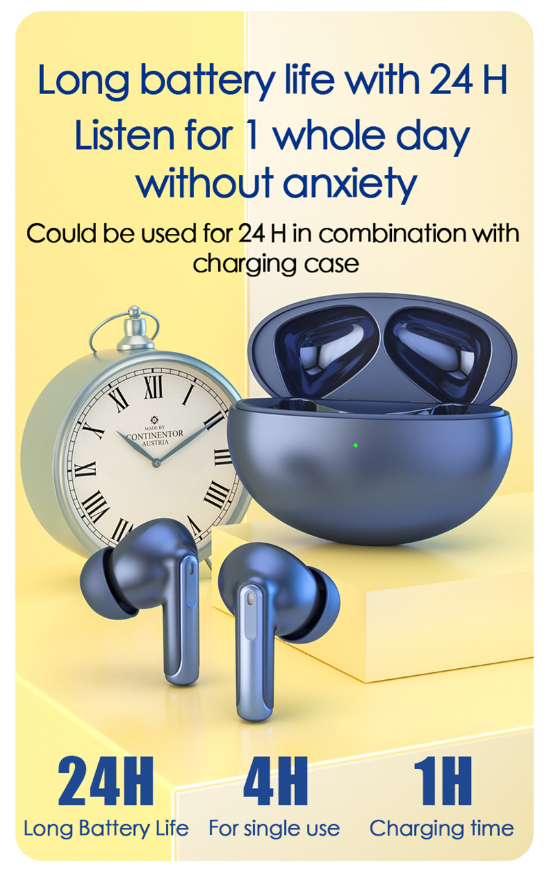 F-XY-70 tws5.0 водоотпорни безжични спортски ушни слушалки ANC безжични слушалки за игри за намалување на активна бучава (9)